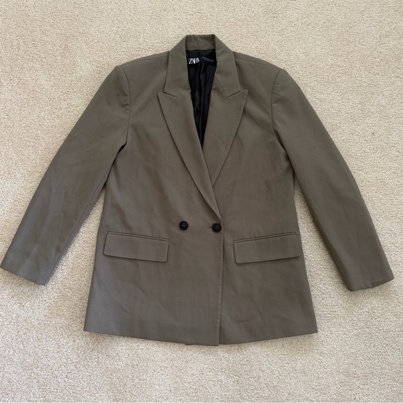 Zara Women's Brown Blazer Size XS - Picture 2 of 5